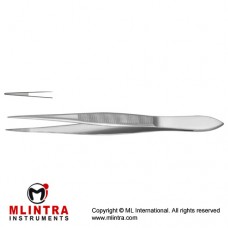 Splinter Forcep Straight - Serrated Jaws Stainless Steel, 11.5 cm - 4 1/2" 